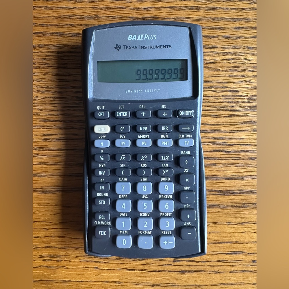 Texas Instruments BA II Plus Calculator in - Picture 2 of 6